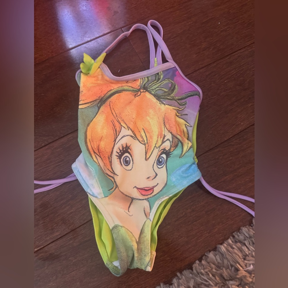 Tinkerbell One-Piece Swimsuit nwot size 3